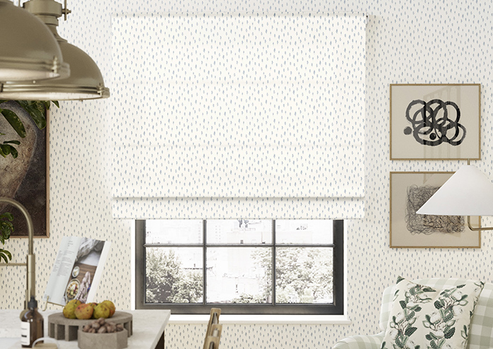 Rebecca, Raffs Blue - Roman Blind - Image 3